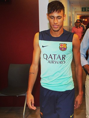 Neymar barcelona apresentação (Foto: Reprodução / Instagram)