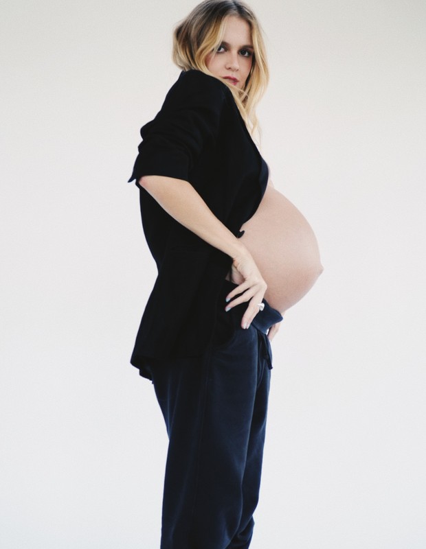 Isabella Scherer entrou em repouso na fase final da gravidez (Foto: Vanessa Medeiros)
