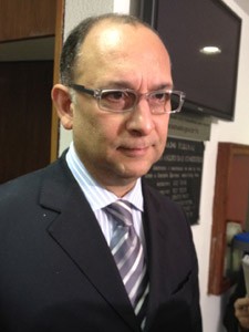 Relator do anteprojeto do Código Penal, o procurador da República Luiz Carlos dos Santos Gonçalves (Foto: Mariana Zoccoli / G1)