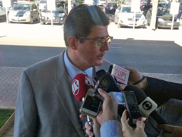 Ministro Joaquim Levy concede entrevista no Palácio do Planalto  (Foto: Filipe Matoso / G1)