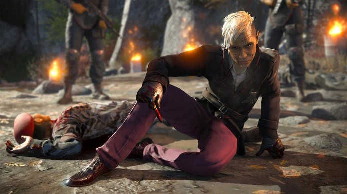 O excêntrico vilão Pagan Min tem uma relação tensa com o protagonista de Far Cry 4 (Foto: IGN)
