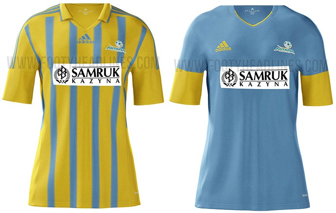 Camisas Champions Astana