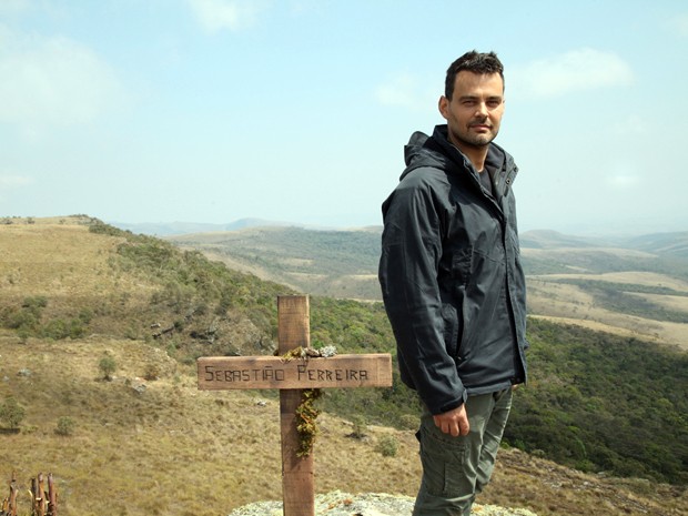 Carmo Dalla Vecchia vive Maurílio, o filho de Sebastião Ferreira (Foto: Carol Caminha/TV Globo)