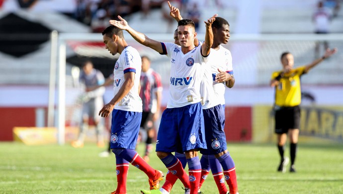 Santa Cruz x Bahia (Foto: Marlon Costa (Pernambuco Press)) Santa Cruz x Bahia (Foto: Marlon Costa (Pernambuco Press))