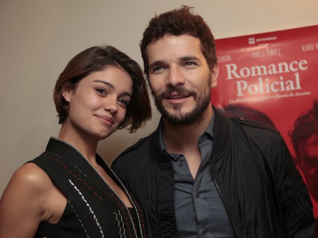Sophie Charlotte e Daniel Oliveira - Coquetel e pré-estreia do filme “Romance Policial” (Foto: Isac Luz / EGO)