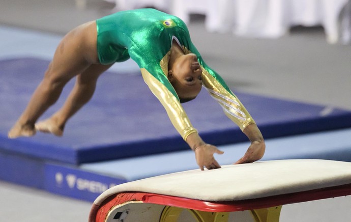 Rebeca Andrade ginástica Olímpica (Foto: Ricardo Bufolin / CBG)