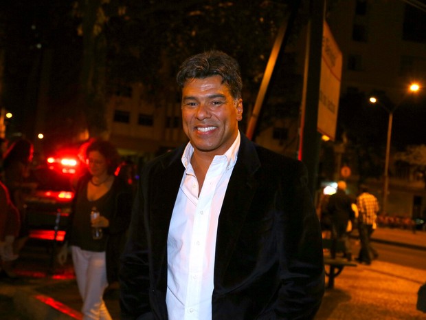 Maurício Mattar em cinema no Rio (Foto: Marcello Sá Barreto/ Ag. News)