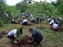 Universidades recebem calouros com trote ecológico em Campinas