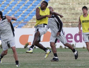 Treino do Treze (Foto: Leonardo Silva / Jornal da Paraíba)