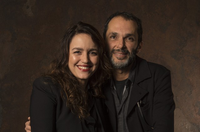 Manuela Dias e José Luiz Villamarim (Foto: Estevam Avellar/ TV Globo)