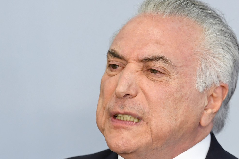 O presidente da RepA?blica, Michel Temer (Foto: Evaristo Sa / AFP Photo)