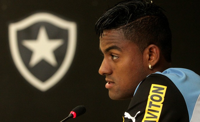 Dankler, Botafogo, coletiva (Foto: Vitor Silva/SSPress)