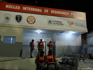 Núcleo Integrado de Segurança atua no Parque do Povo no São João de Campina Grande (Foto: Taiguara Rangel/G1)