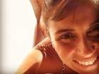 Giovanna Antonelli retoca o bronzeado: 'Sol na laje'