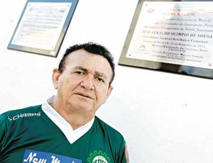 Geraldino Saravá, artilheiro do Castelão, ex-atacante de Fortaleza e Icasa (Foto: Marília Camelo/Agência Diário)