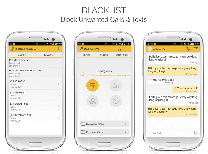 Blackist é um aplicativo para bloquear chamadas no Android (Foto: Divulgação)