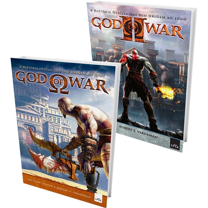 Livros de God of War estão disponíveis no Brasil (Foto: Divulgação)