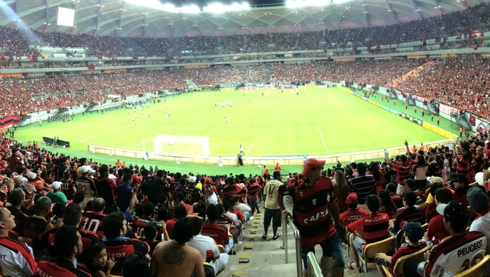 Arena Amazônia - Botafogo e Flamengo (Foto: Isabella Pina)