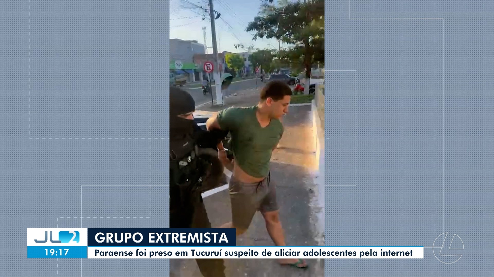 Jovem é preso em Tucuruí sob suspeita de aliciar adolescentes para grupo extremista​‌​
