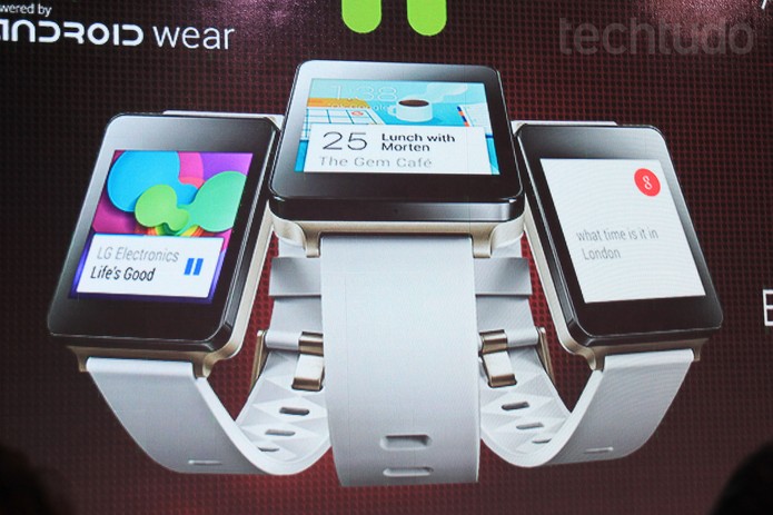 LG G Watch chega por R$ 699 (Foto: Isadora Díaz/TechTudo) LG G Watch chega por R$ 699 (Foto: Isadora Díaz/TechTudo)
