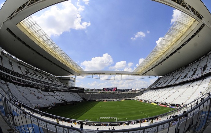 Corinthians x São Paulo arena (Foto: Marcos Ribolli)