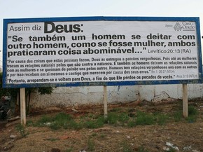 Tj Proibe Igreja De Divulgar Outdoors Homofobicos Em Ribeirao Preto Sp Ribeirao E Franca G1