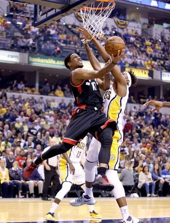 Indiana Pacers x Toronto Raptors - Jogo 4 - DeMar DeRozan NBA (Foto: Getty Images)