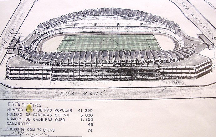 estádio Atlético-PR 1945 (Foto: Arquivo)