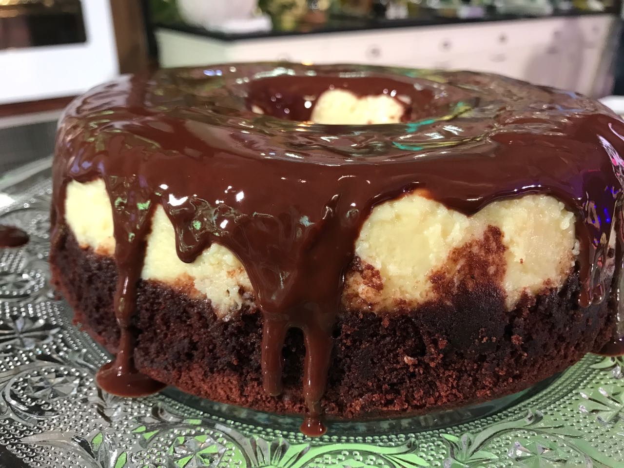 Bolo Pudim de Chocolate