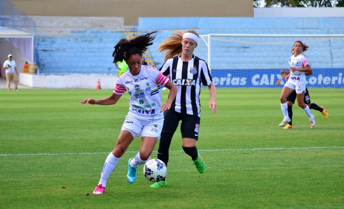 São José futebol Feminino x Santos futebol feminino (Foto: Danilo Sardinha/GloboEsporte.com)