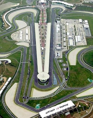 Circuito Internacional de Sepang, palco do GP da Malásia (Foto: Reprodução)