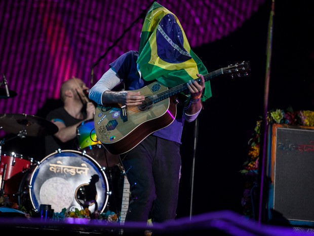 Coldplay em São Paulo  (Foto: Fabio Tito / G1)