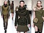 Já Prabal Gurung começou seu desfile com foco no tom mais sóbrio, o verde militar que pontuou todo o seu inverno 2014