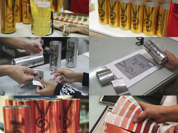 Serão 1 milhão de latas &#39;ouro&#39;, &#39;prata&#39; e &#39;bronze&#39;, segundo a empresa. (Foto: Divulgação)