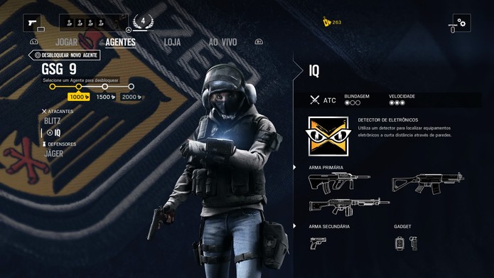 Polícia alemã tem vários agentes em Rainbow Six SIege (Foto: Reprodução/Thiago Barros)