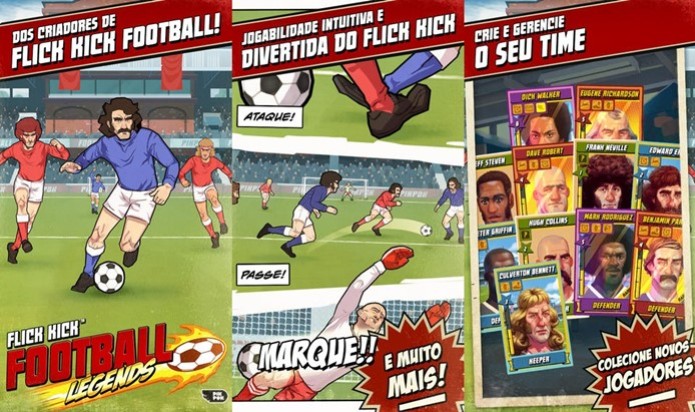 Flick Kick Football Legends (Foto: Reprodução) Flick Kick Football Legends (Foto: Reprodução)