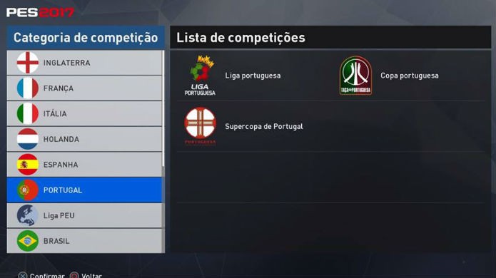 PES 2017: Selecione o país que hospeda o torneio que será editado (Foto: Reprodução/Thomas Schulze)