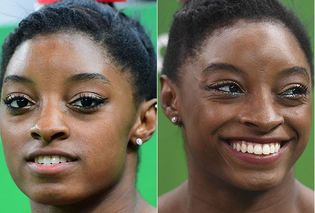 Simone Biles, dos EUA (Foto: AFP)