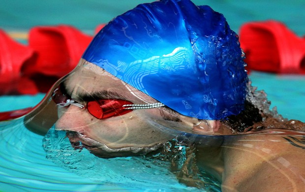 natação felipe frança treino crystal palace (Foto: Satiro Sodré / Agif)