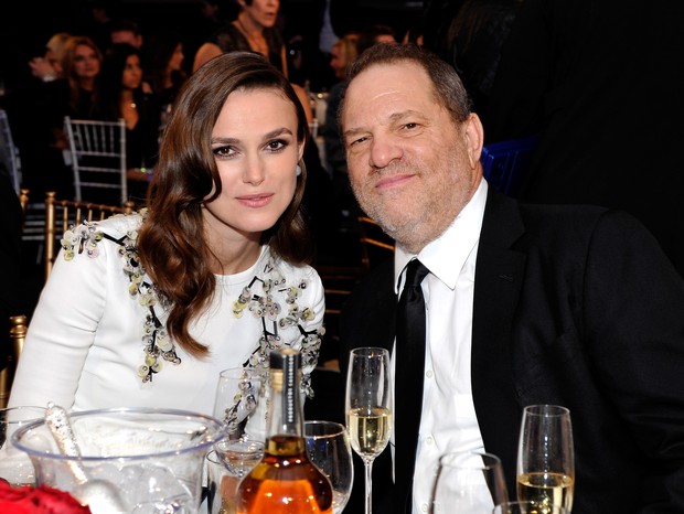 Keira Knightley e Harvey Weinstein (Foto: Getty)