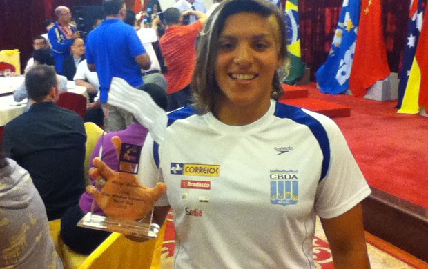 Ana Marcela conquista Circuito da Copa do Mundo de Maratonas Aquáticas (Foto: Divulgação)