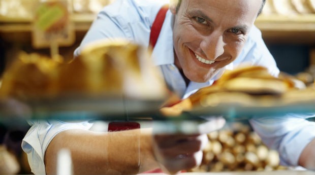 empreendedor, feliz, padaria, pães, empresário (Foto: Thinkstock)