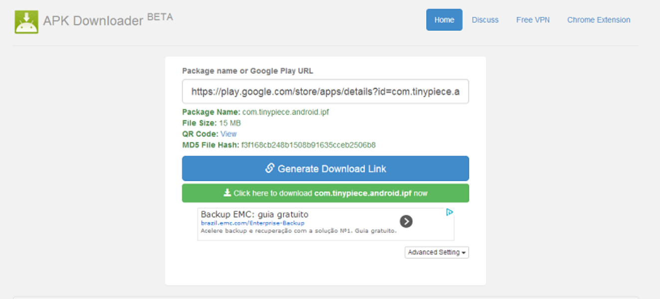 download chrome apk