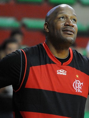 Ron Harper camisa Flamengo (Foto: Alexandre Vidal)