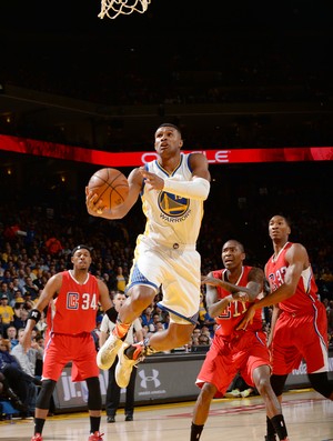 Leandrinho Warriors x Clippers NBA (Foto: Getty) Leandrinho Warriors x Clippers NBA (Foto: Getty)
