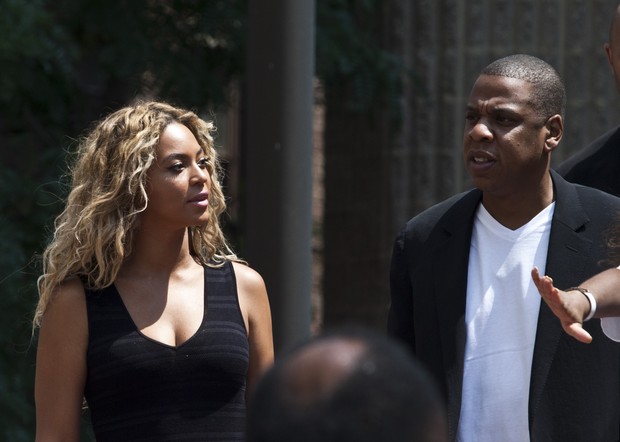 Beyoncé e Jay Z (Foto: Agência/ AFP)