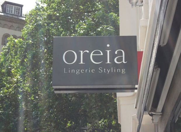 Em Bonn, na Alemanha, uma loja de lingeries tem o curioso nome de 'Oreia'. (Foto: Tadeu Meniconi/G1)