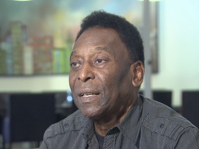 Pelé  (Foto: Reprodução/ TV Tribuna)