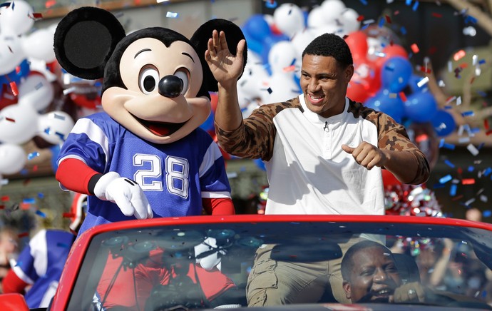 Malcolm Smith na Disney (Foto: AP)