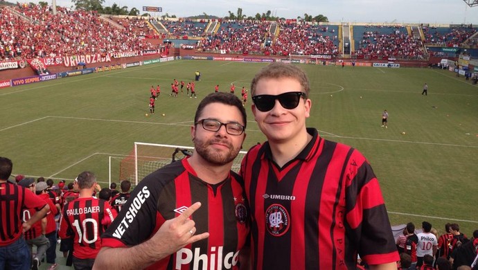 Torcida Atlético-PR André Grocheveski (Foto: Arquivo pessoal)